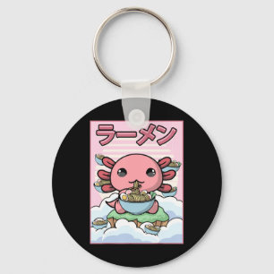 Chaveiro Kawaii Anime Axolotl Ramen Noodle Women Boys G