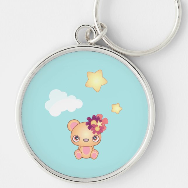 Chaveiro Kawaii Bear (Frente)