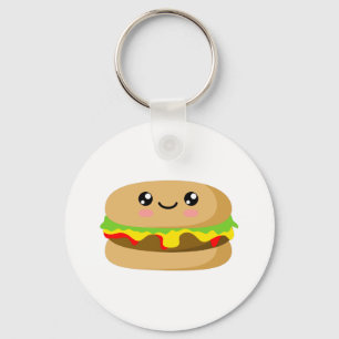 Chaveiro Kawaii Burger