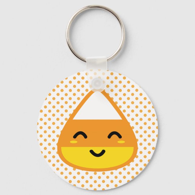 Chaveiro Kawaii Candy Corn (Frente)