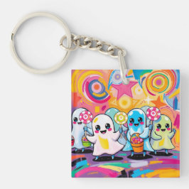 Chaveiro Kawaii Candy Parade Cartoon Colorido