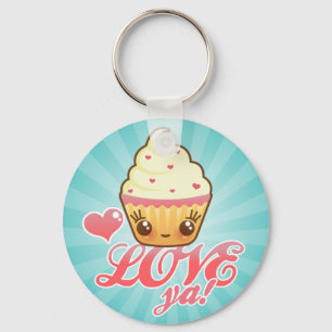 Chaveiro Kawaii Cuppy Cake