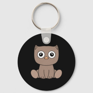 Chaveiro Kawaii Hedgehog Sticker Adorável