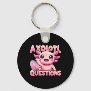 Chaveiro Kawaii I Axolotl questiona Encantado Axolotl