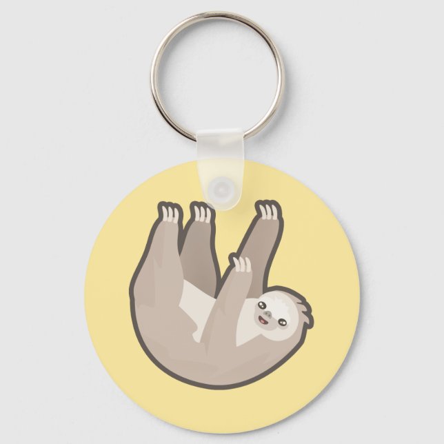 Chaveiro Kawaii Sloth (Frente)