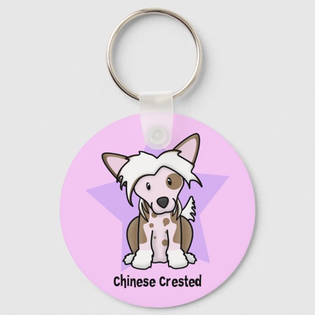 Chaveiro Kawaii Star Chinês Detido (Frente)