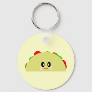 CHAVEIRO KAWAII TACO CUTE KEYCHAIN