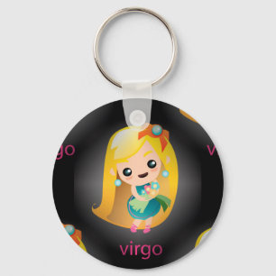 Chaveiro kawaii virgo