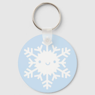 Chaveiro Kawaii Winter Snowflake