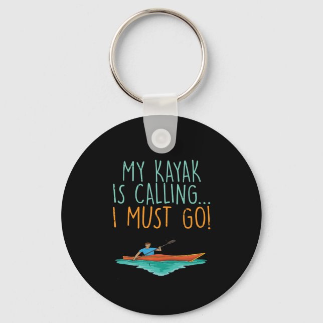 Chaveiro Kayaking Kayak Gift (Frente)