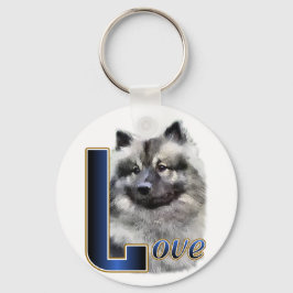 Chaveiro Keeshond Art Gifts