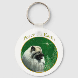 Chaveiro Keeshond Peace