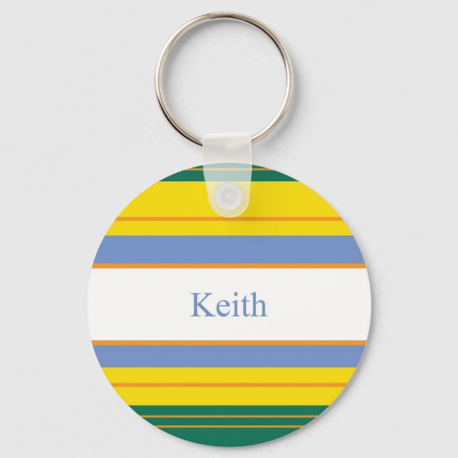 Chaveiro Keith Classic Stripes (Frente)