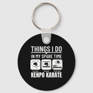 Chaveiro Kenpo Karate Coisas Que Eu Faço No Meu Tempo Espar