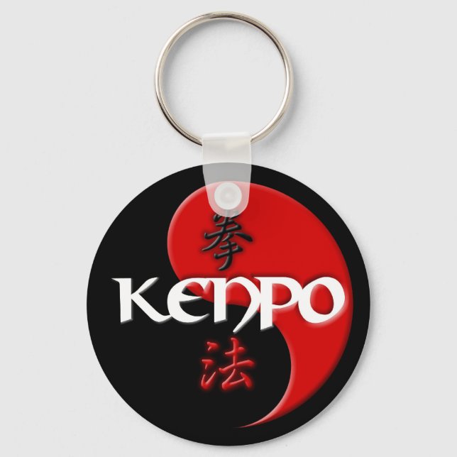 Chaveiro Kenpo Yin Yang Key Chain (Frente)