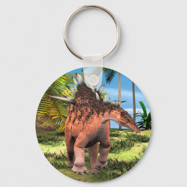 Chaveiro Kentrosaurus Dinossauro Selva Arte Pré-Histórica (Frente)