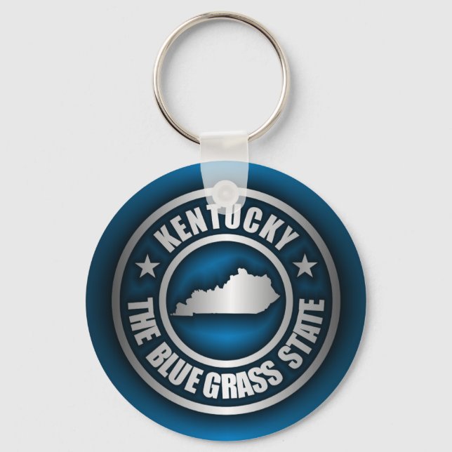 Chaveiro "Kentucky Steel (Blue)" (Frente)