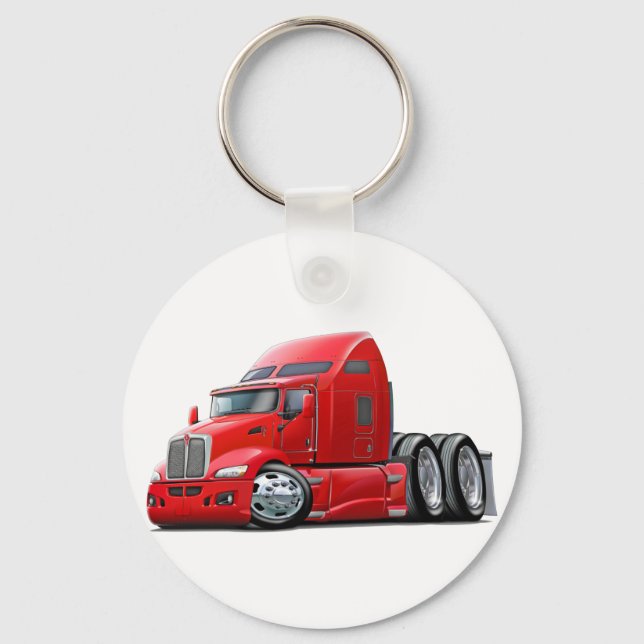 Chaveiro Kenworth 660 Red Truck (Frente)