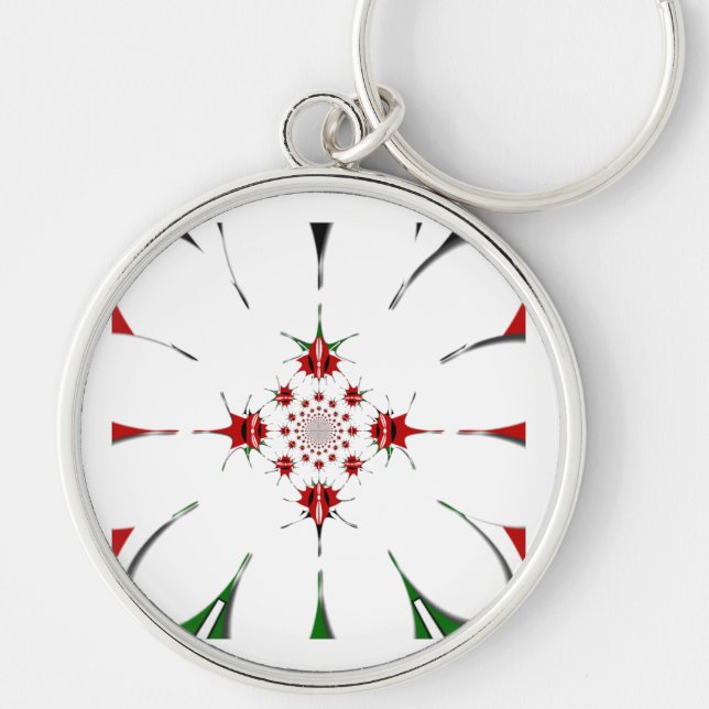 Chaveiro Kenya HAKUNA MATATA RED VEREN patter design (Frente)