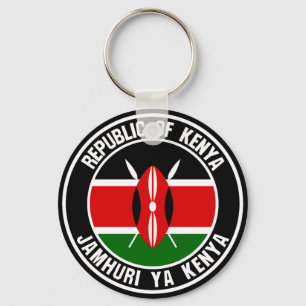 Chaveiro Kenya Round Emblem
