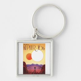 Chaveiro Kepler-16b: Binary Solar Sunset Fine Art Space