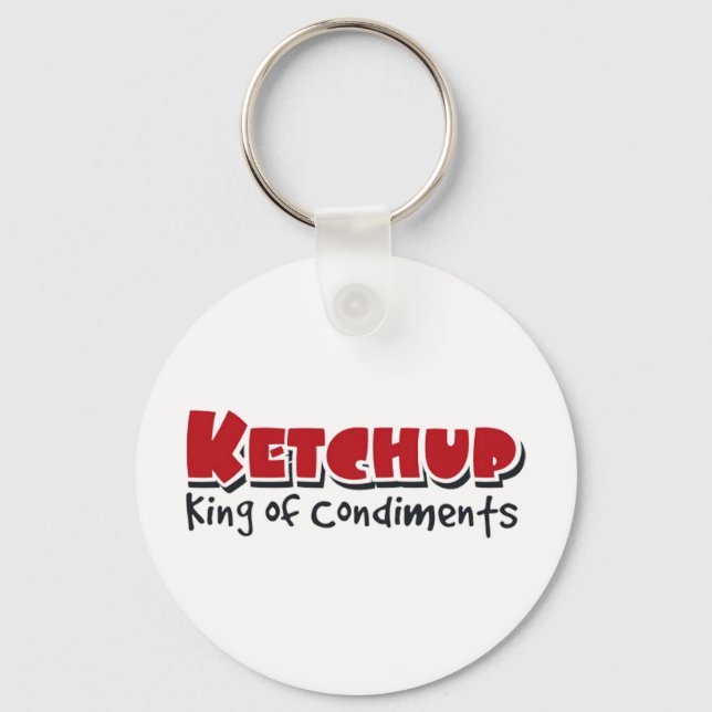 Chaveiro ketchup (Frente)