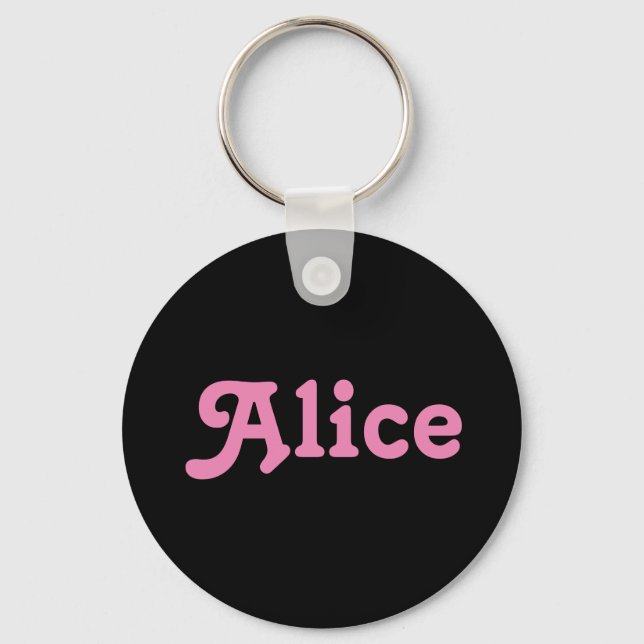 Chaveiro Key Chain Alice (Frente)