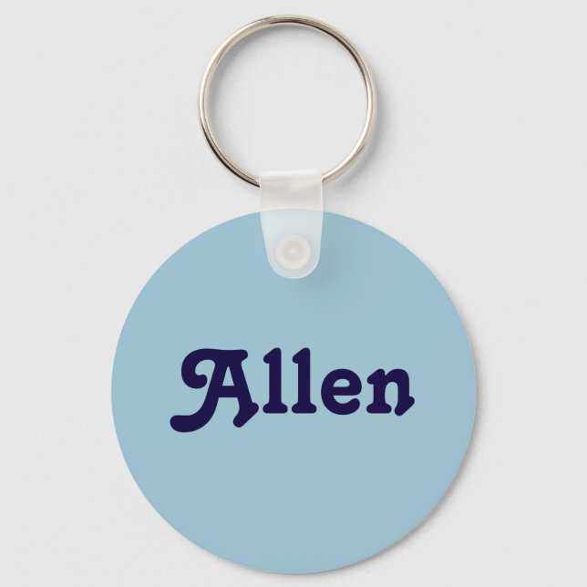 Chaveiro Key Chain Allen (Frente)