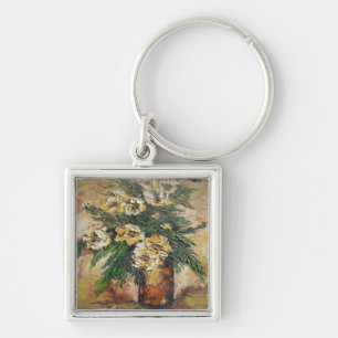 Chaveiro Key Chain Ann Hayes Painting Yellow Flowers