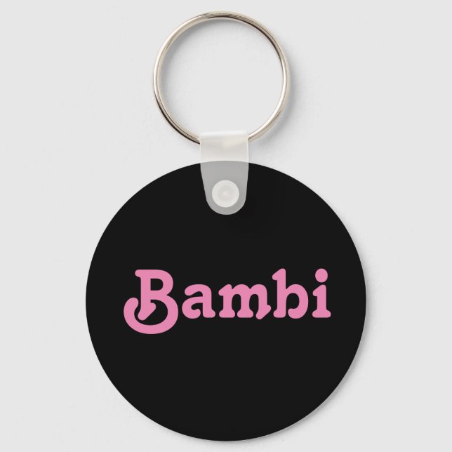 Chaveiro Key Chain Bambi (Frente)