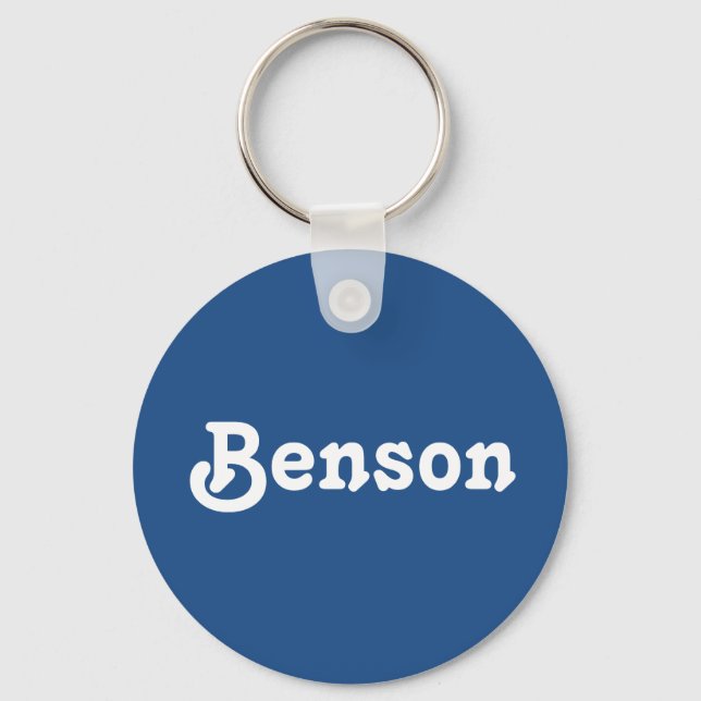 Chaveiro Key Chain Benson (Frente)
