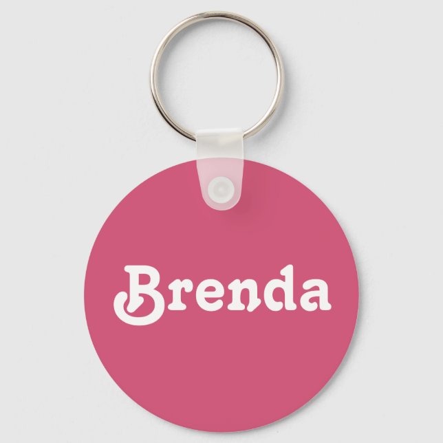 Chaveiro Key Chain Brenda (Frente)