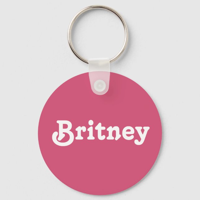 Chaveiro Key Chain Britney (Frente)
