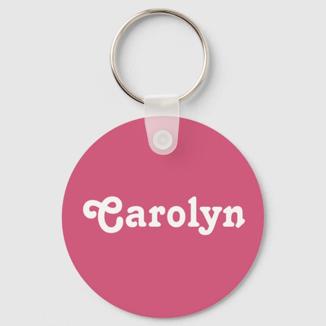 Chaveiro Key Chain Carolyn (Frente)