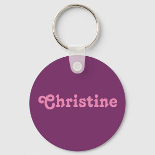 Chaveiro Key Chain Christine