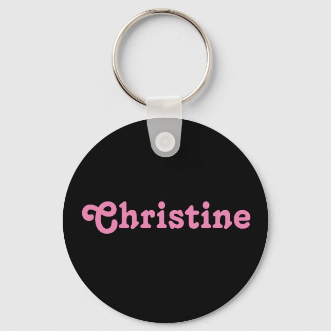Chaveiro Key Chain Christine (Frente)