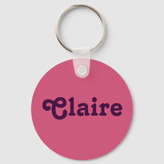 Chaveiro Key Chain Claire (Frente)
