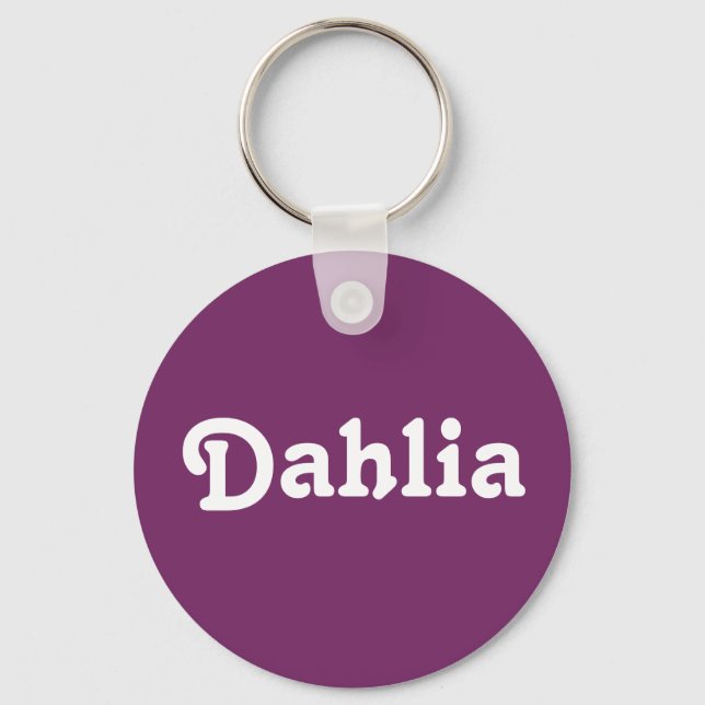 Chaveiro Key Chain Dahlia (Frente)