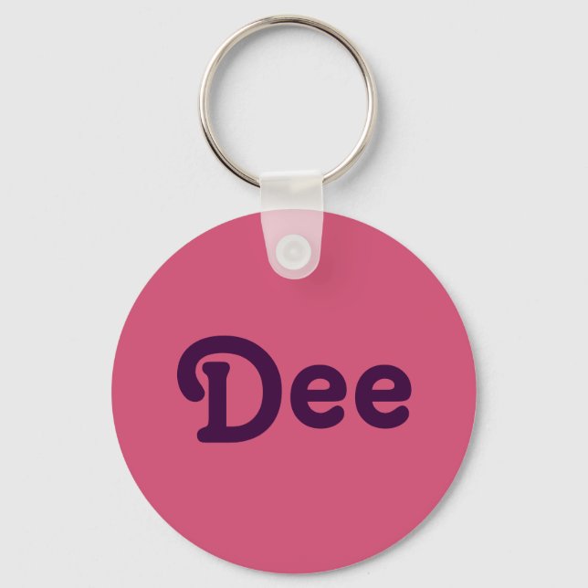 Chaveiro Key Chain Dee (Frente)