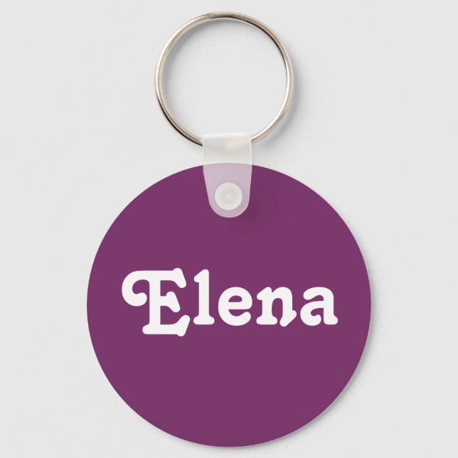 Chaveiro Key Chain Elena (Frente)