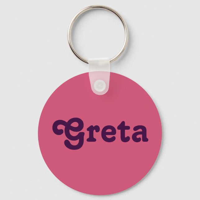 Chaveiro Key Chain Greta (Frente)