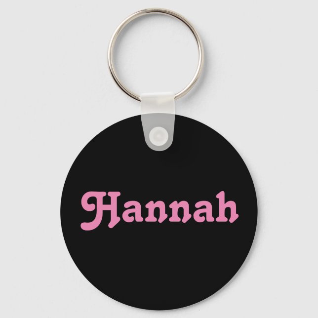 Chaveiro Key Chain Hannah (Frente)