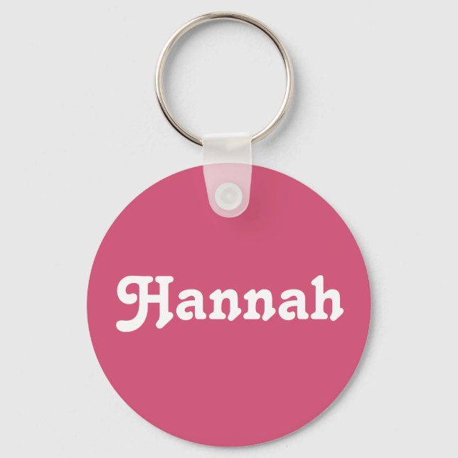 Chaveiro Key Chain Hannah (Frente)