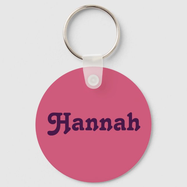 Chaveiro Key Chain Hannah (Frente)
