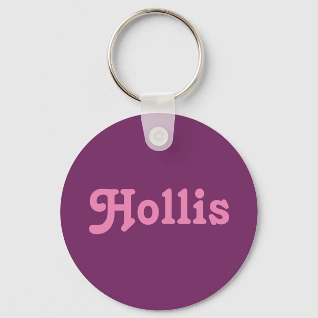 Chaveiro Key Chain Hollis (Frente)