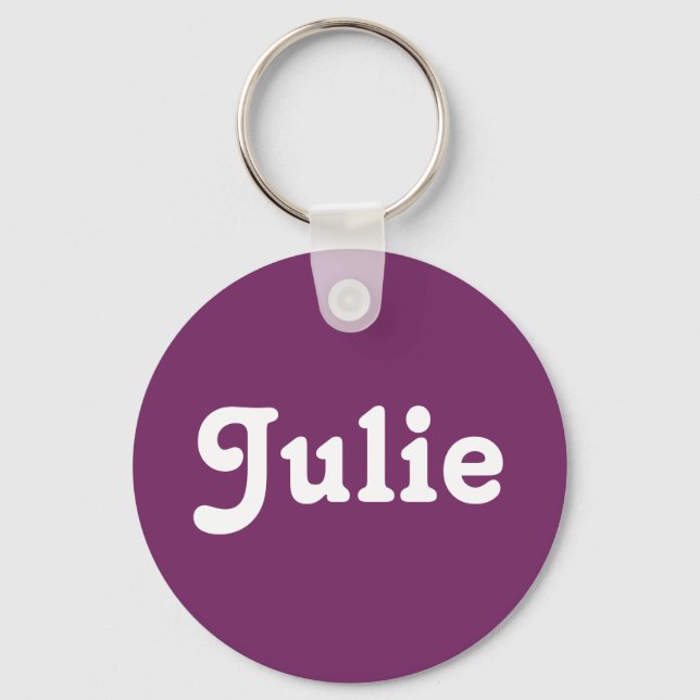 Chaveiro Key Chain Julie (Frente)
