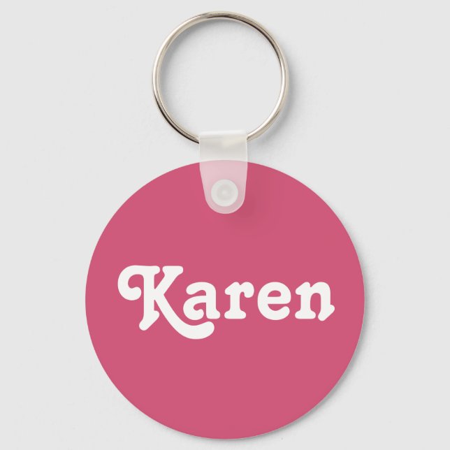 Chaveiro Key Chain Karen (Frente)
