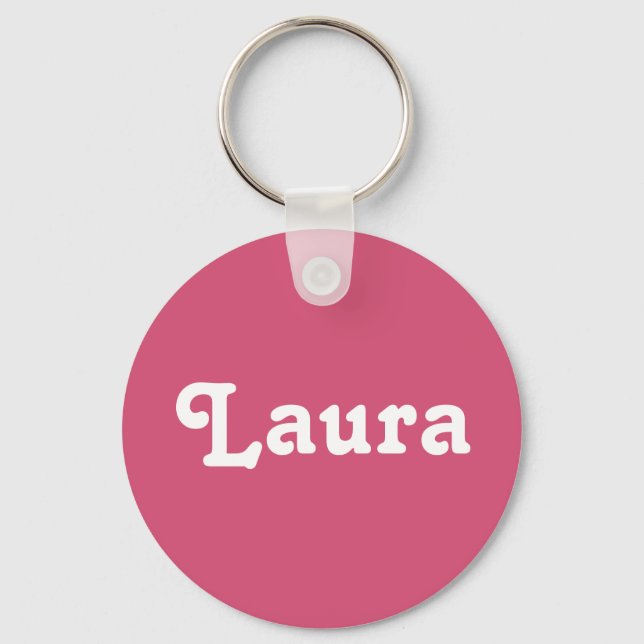 Chaveiro Key Chain Laura (Frente)