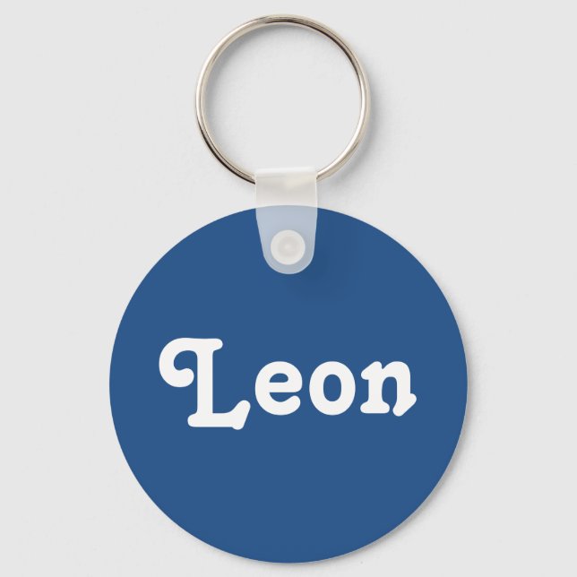 Chaveiro Key Chain Leon (Frente)