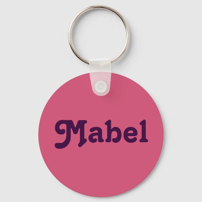 Chaveiro Key Chain Mabel (Frente)
